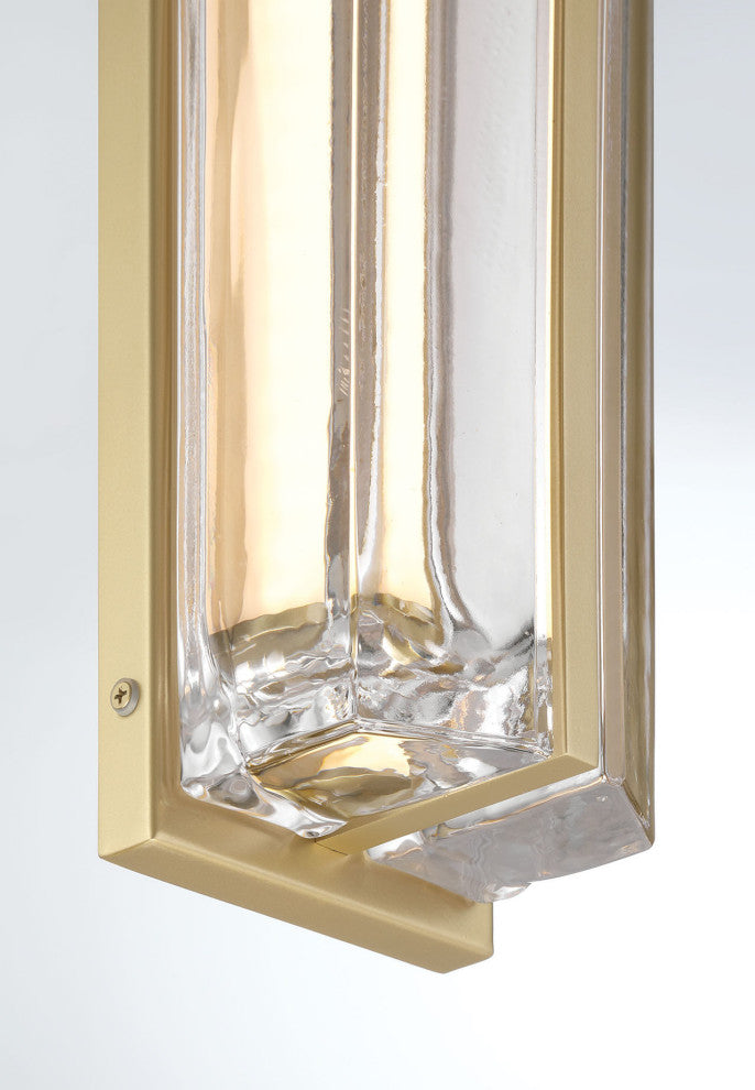 Langferd, Outdoor, 16", Gold, Clear Glass