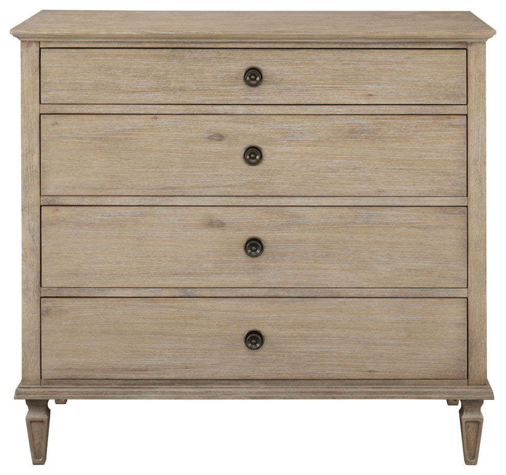 Madison Park Signature Victoria Nightstand, 4-Drawer Dresser