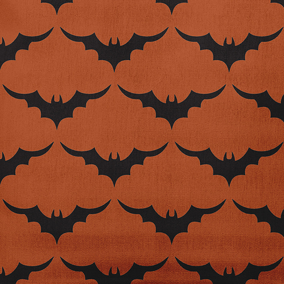 16" x 16" Bat Colony Decorative Throw Pillow, Sienna
