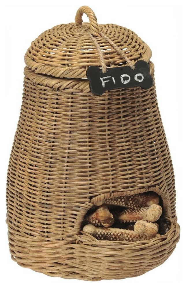 Wicker Potato Basket, Fruit and Vegetable Storage Basket, Medium