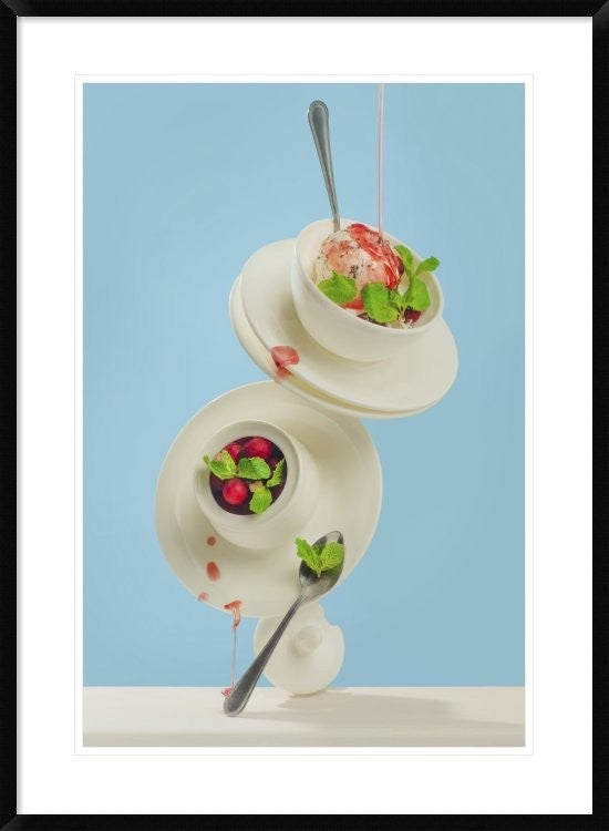 "Cranberry Syrup" Framed Digital Print by Dina Belenko, 28"x38"
