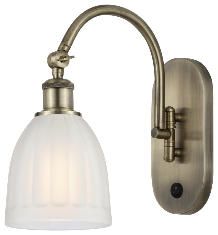 Innovations 518-1W-AB-G441-LED 1-Light Sconce, Antique Brass