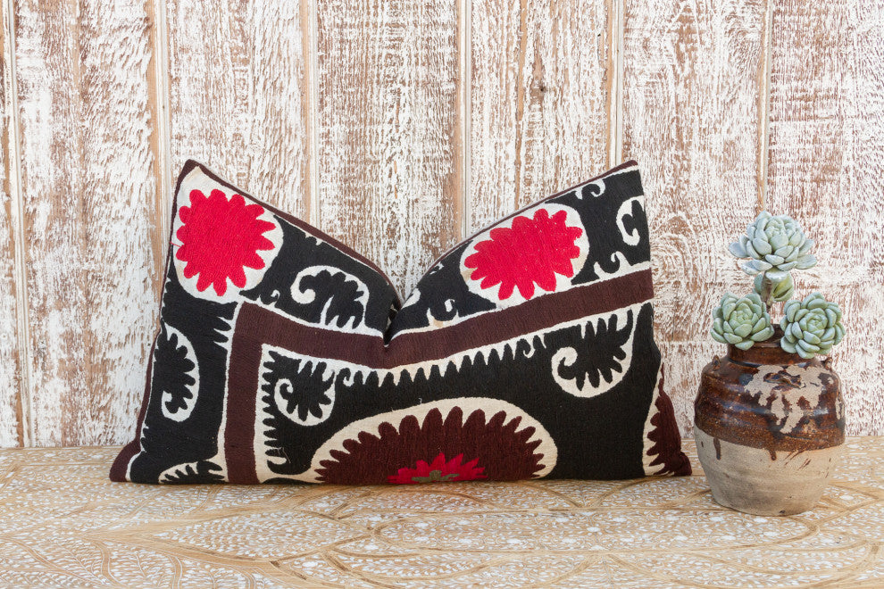 Zeb Gul Suzani Lumbar Pillow