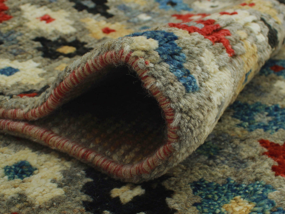 Balochi Ted Gray Rug, 4'9x6'8
