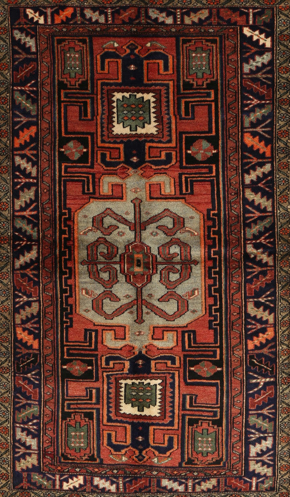 Ahgly Company Indoor Rectangle Traditional Area Rugs, 2' x 5'