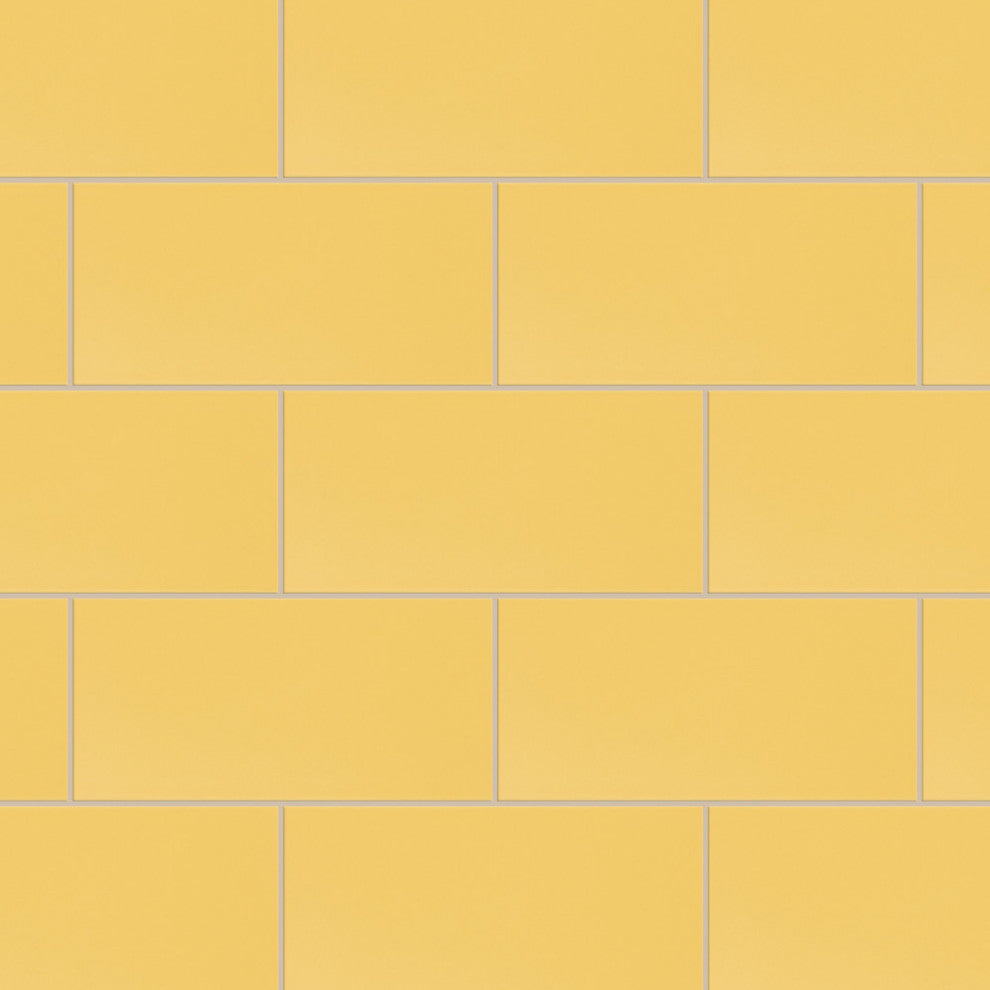 Projectos Sunflower Yellow Ceramic Floor and Wall Tile