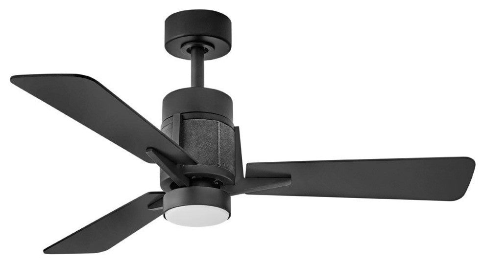 Hinkley Atticus LED Smart Fan, Matte Black, 42"