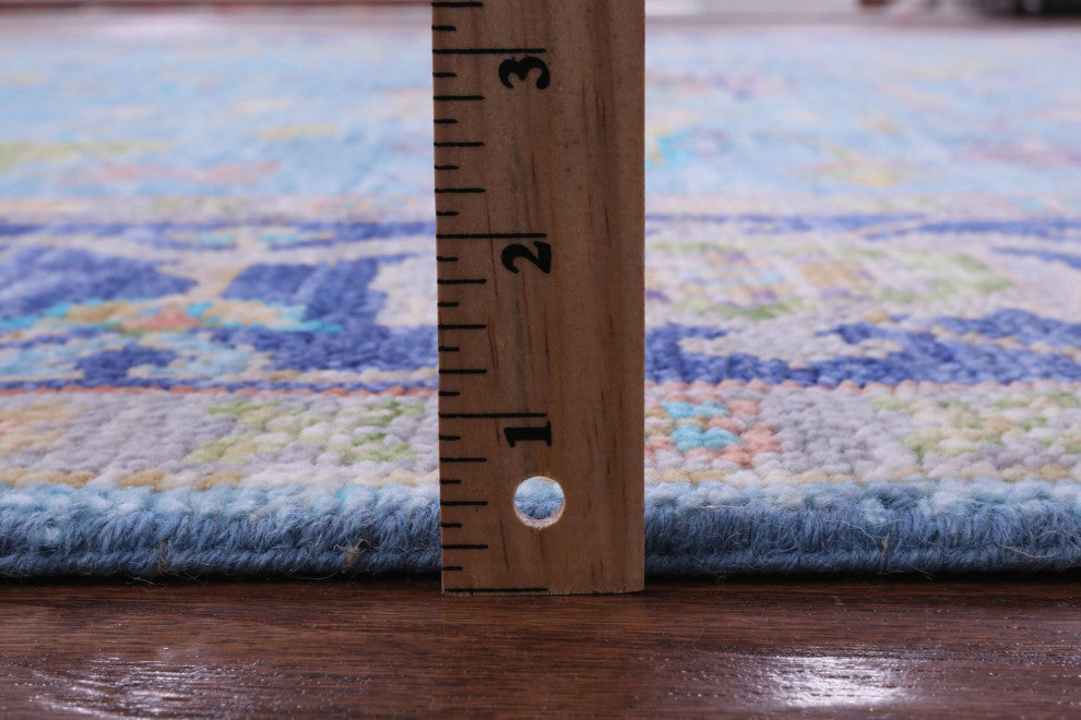 Turkish Oushak Handmade Wool Rug 8' 0" X 10' 2" - Q15604