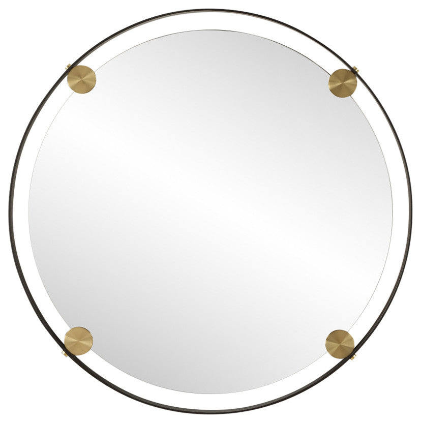 Uttermost - 09983 - Mirror - Radius - Dark Bronze