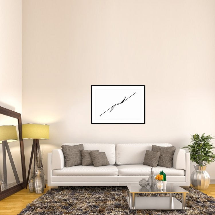 "Balance" Framed Digital Print by Gert Lavsen, 44x32"