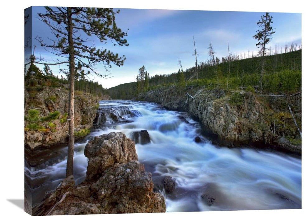 "Firehole River, Yellowstone National Park, Wyoming" Artwork, 32" x 24"