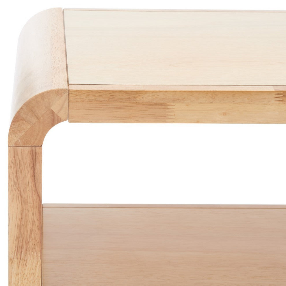 Safavieh Omara 2 Tier Console Table, Natural