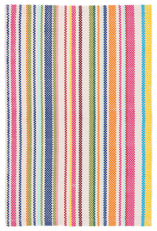 Dash & Albert Summer Stripe Handwoven Indoor/Outdoor Rug, Multi, 8' x 10'