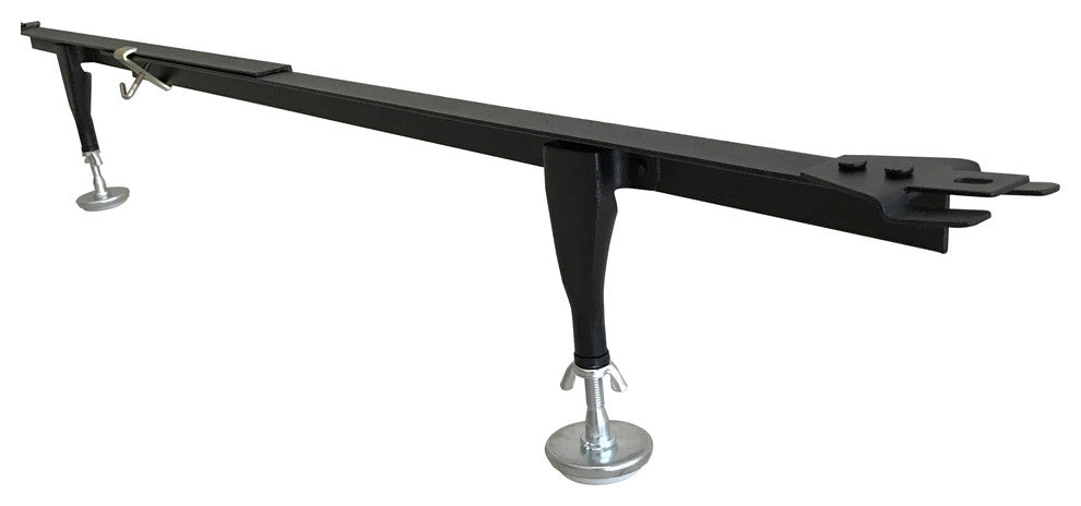 Metal Heavy Duty Center Support Rail System For Bed Frame, Queen; King; Cali Kin