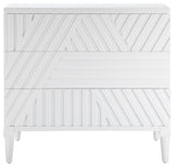 Uttermost Colby White Drawer Chest