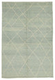 Rug N Carpet - Handmade Decorative 6' 2'' x 9' 1'' Moroccan Area Rug