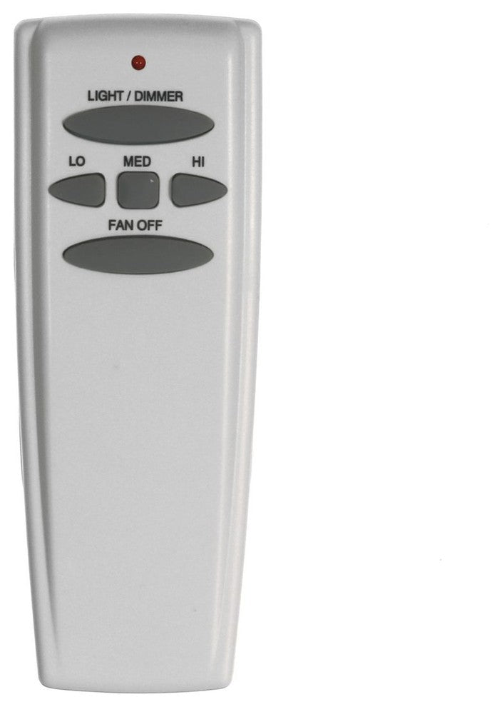 Soar Collection 54" 4 Blade Fan With LED Light, White