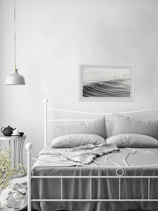"Morning Glide" Framed Painting Print, 36"x24"