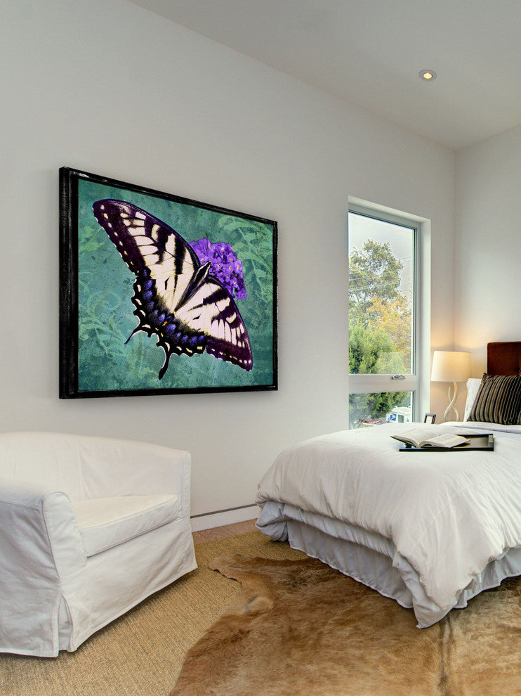 "Tiger Swallowtail" Painting Print on Canvas by Robertson