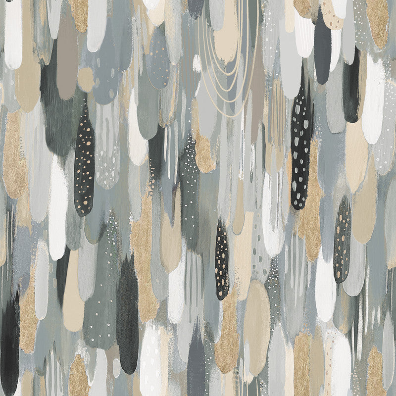 EttaVee Brushstroke Peel & Stick Wallpaper