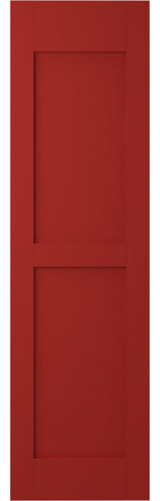 Two Equal Raised Panel Shutters (Per Pair)