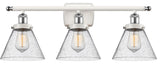 Innovations 916-3W-WPC-G44-LED 3-Light Vanity Light, White, Polished Chrome
