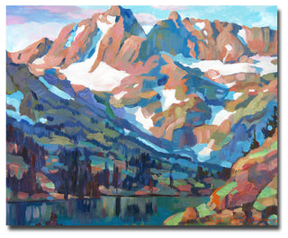 'Sierra Nevada Silence' Canvas Art by David Lloyd Glover