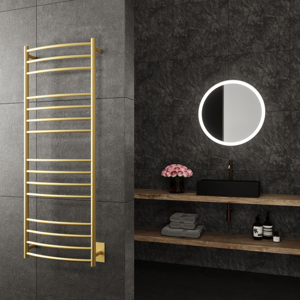 Selena Towel Warmer, Gold