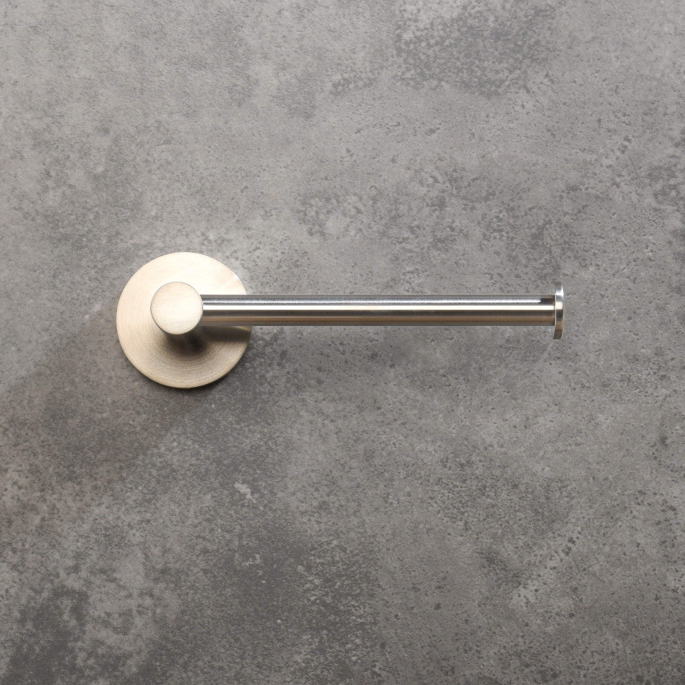 Circular 2-Piece Bathroom Hardware Set, Brushed Nickel