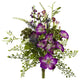 9" Morning Glory Artificial Flower Bundle, Set of 3