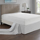 Madison Park Simple Fit Wrap Around Adjustable Bedskirt, Grey