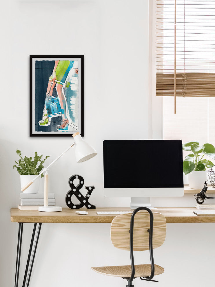 "Perfect Pair" Framed Painting Print, 20x30