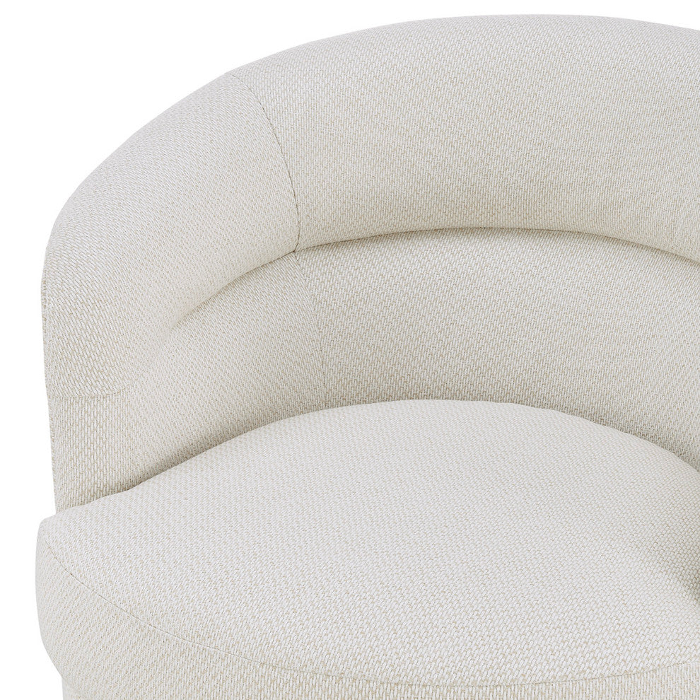Rachel Fabric Swivel Accent Arm Chair
