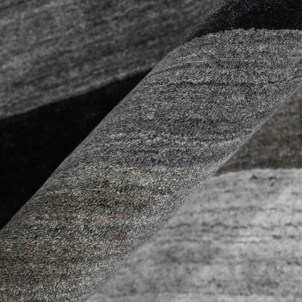 Blend Whitby Area Rug, Gray, 4' x 6', Striped