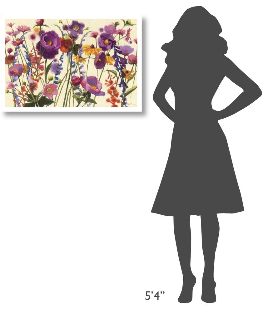 "Couleur Printemps I Crop" Digital Paper Print by Shirley Novak, 32"x22"