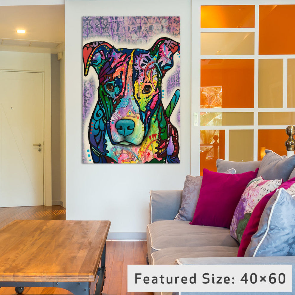 "Luv Me Gallery" by Dean Russo, 40x26x1.5"