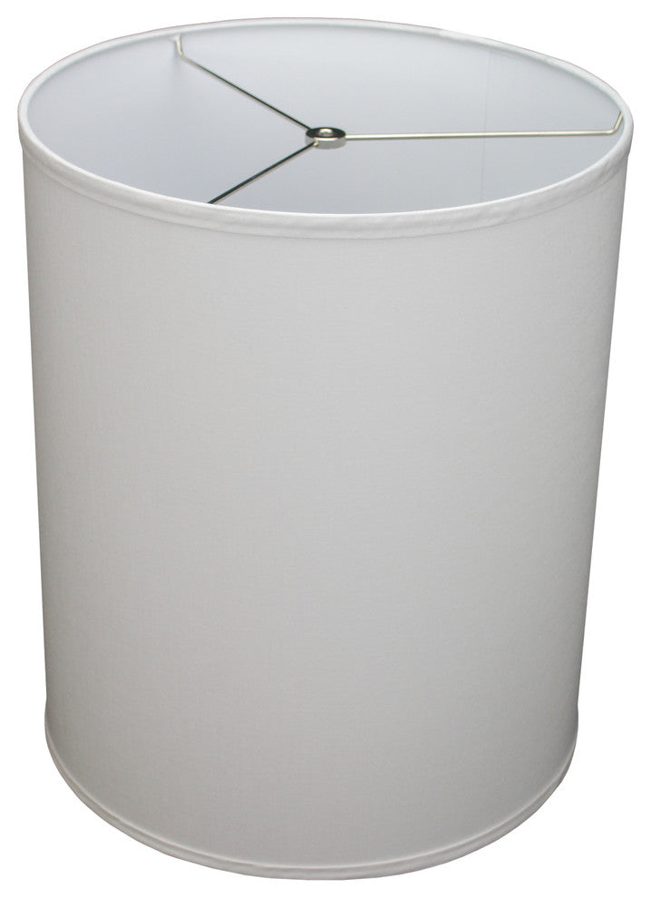 Fenchel Shades, 14"x14"x17" Spider Attachment Drum Lamp Shade, Linen