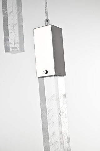 Home Living 36" Chandelier, Chrome