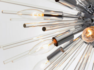 Maxim 28668CL Polaris 16 Light 20" Tall Abstract Sputnik - Polished Chrome