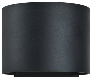 Curve LED Outdoor Wall Light, Black