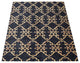 HAND KNOTTED SUMAK JUTE ECO-FRIENDLY RUGS , Charcoal Beige,Contemporary,Outdoor, [Rectangle] 5'x8'