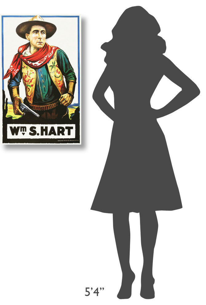 "Wm S Hart" Stretched Canvas Giclee by Hollywood Photo Archive, 19x30"