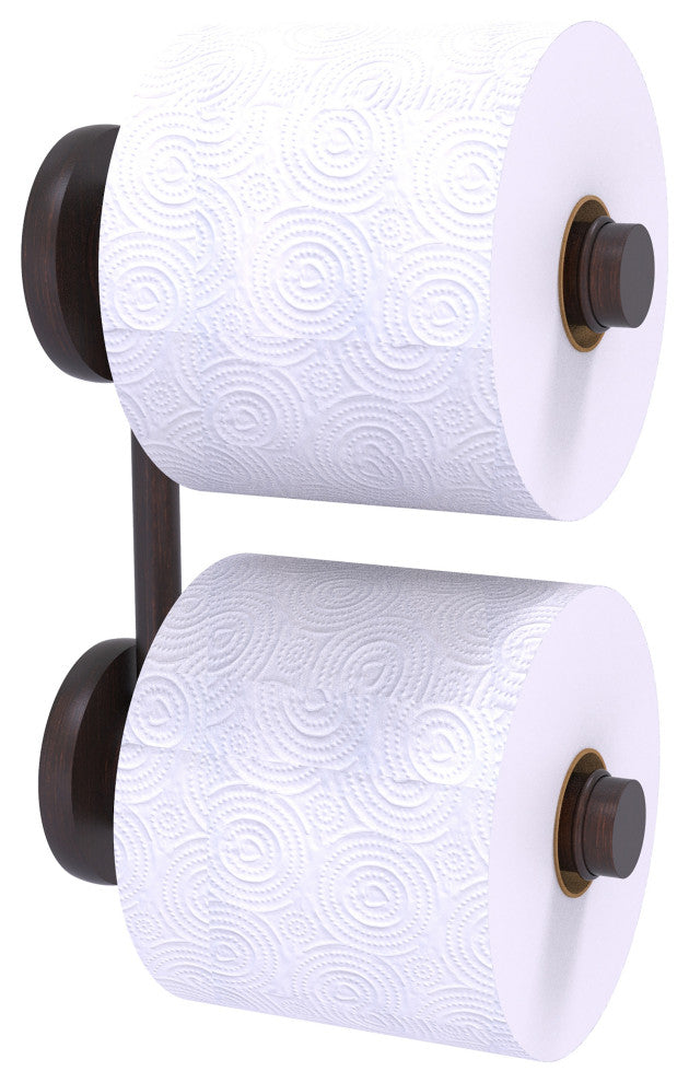 Prestige Skyline 2 Roll Reserve Roll Toilet Paper Holder, Venetian Bronze