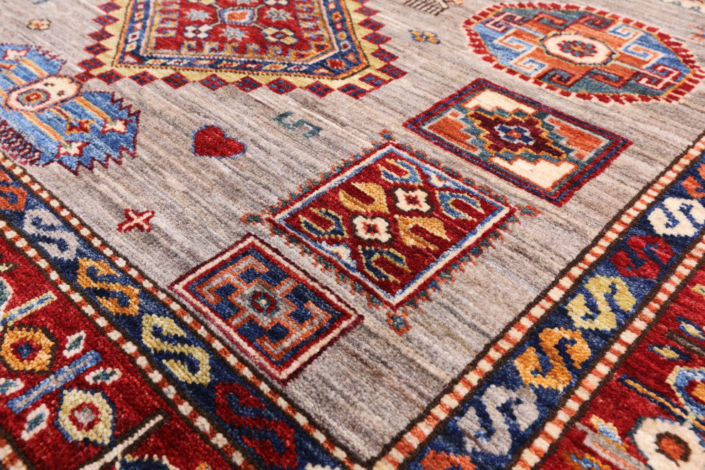 Super Kazak Hand Knotted Wool Rug8' 7" X 12' 0" Q5564