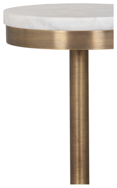 Shay Marble Drink Table