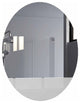 Mirror Monterrey, Frameless Oval Mirror - Clear