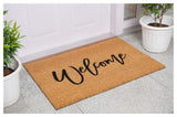Calloway Mills Cursive Welcome Doormat, 24" X 36"