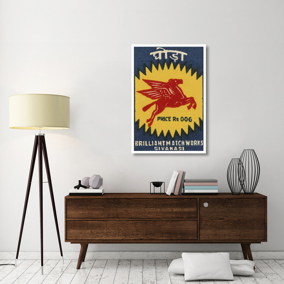 "Pegasus Matches" Digital Paper Print by Phillumenart, 31"x46"