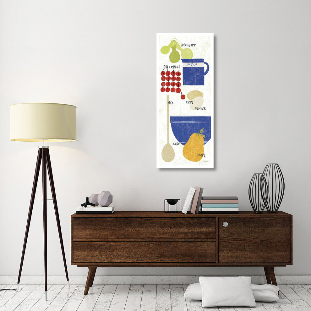 "Baking It" Digital Paper Print by Sue Schlabach, 22"x52"