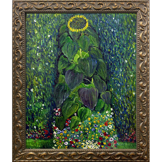 Sunflower, Elegant Gold Frame 20"x24"
